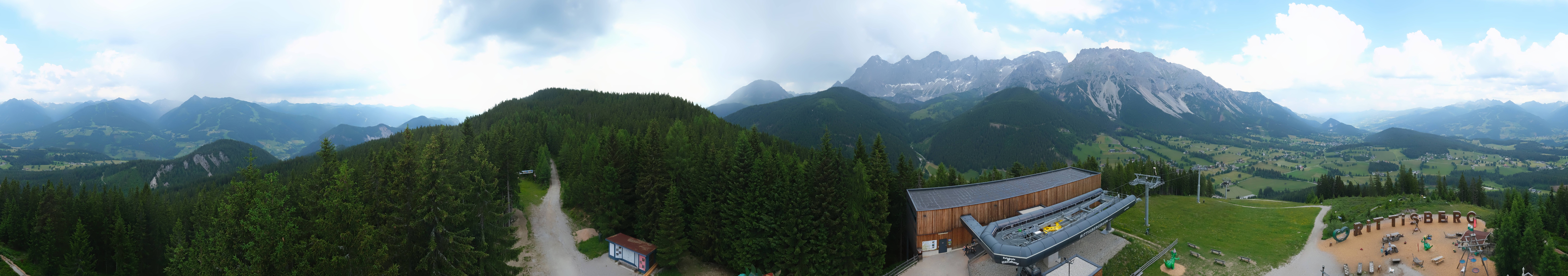 Archiv Foto Webcam Ramsau am Dachstein: Rittisberg