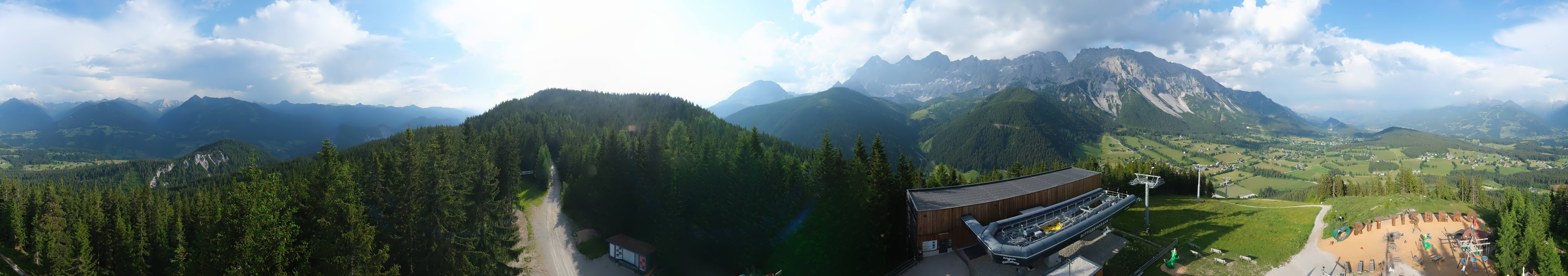 Archiv Foto Webcam Ramsau am Dachstein: Rittisberg