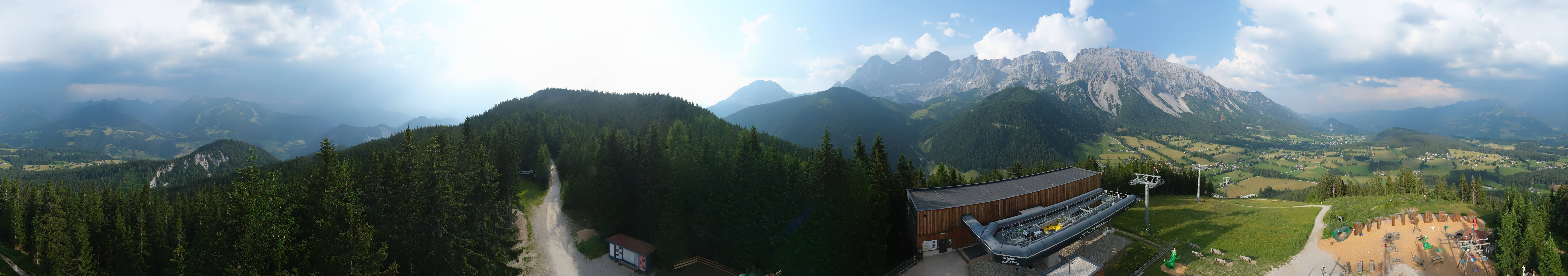 Archived image Webcam Ramsau am Dachstein: Ski area Rittisberg