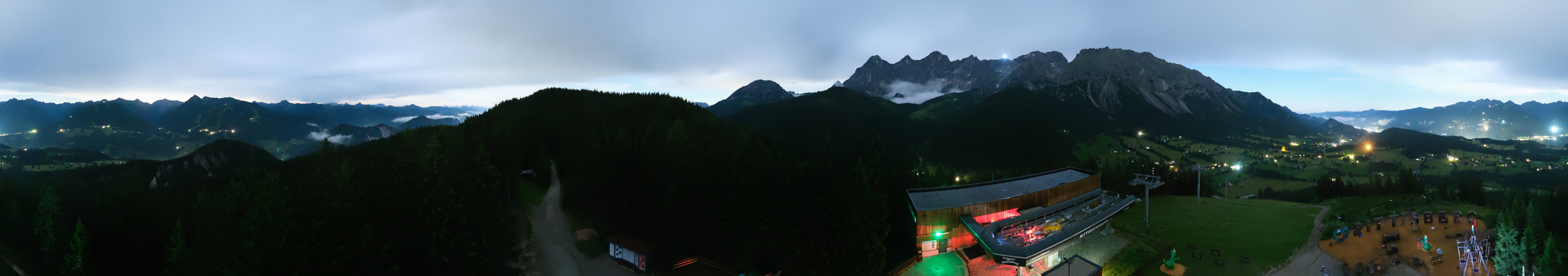 Archived image Webcam Ramsau am Dachstein: Ski area Rittisberg