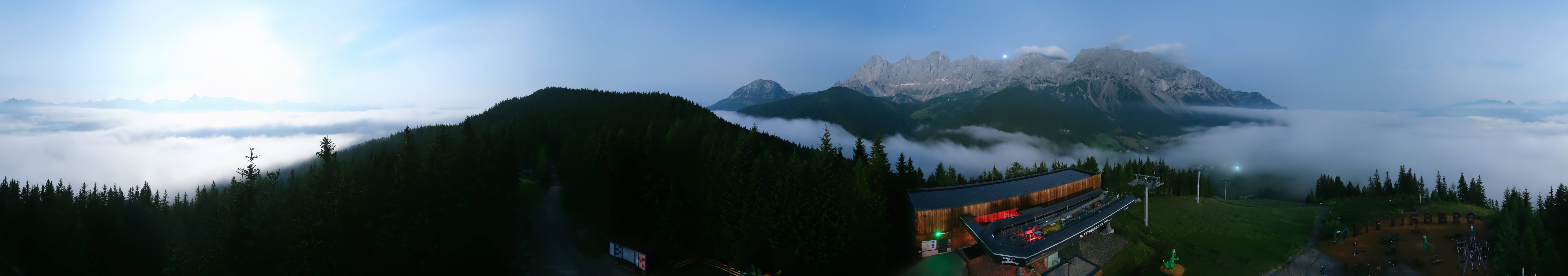 Archived image Webcam Ramsau am Dachstein: Ski area Rittisberg