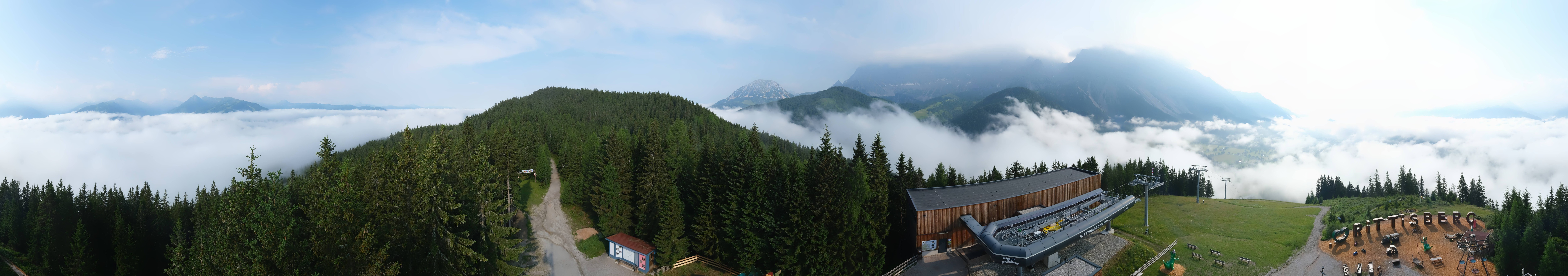 Archiv Foto Webcam Ramsau am Dachstein: Rittisberg