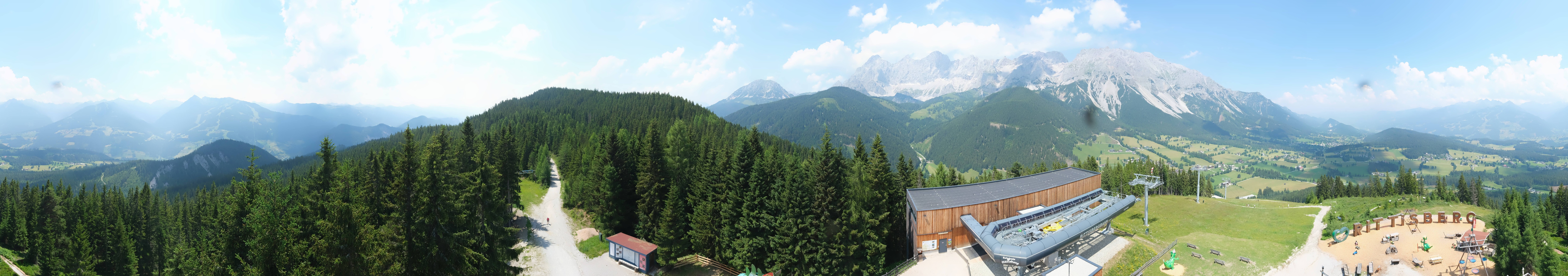 Archiv Foto Webcam Ramsau am Dachstein: Rittisberg
