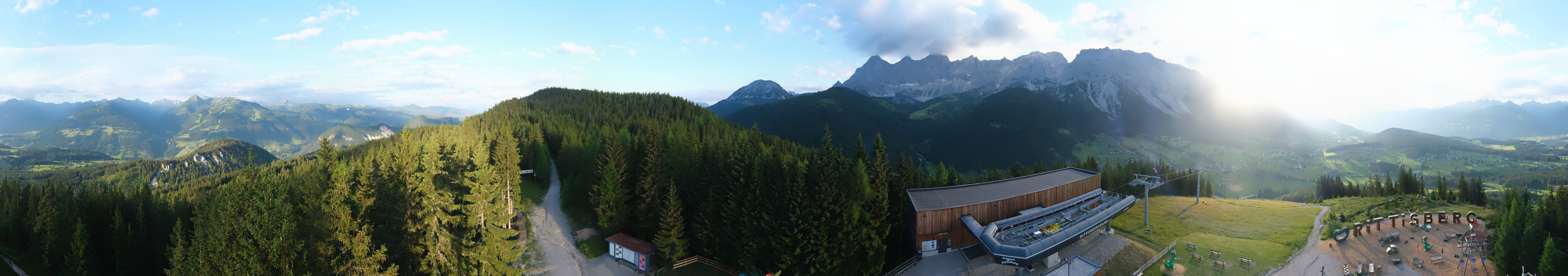 Archiv Foto Webcam Ramsau am Dachstein: Rittisberg