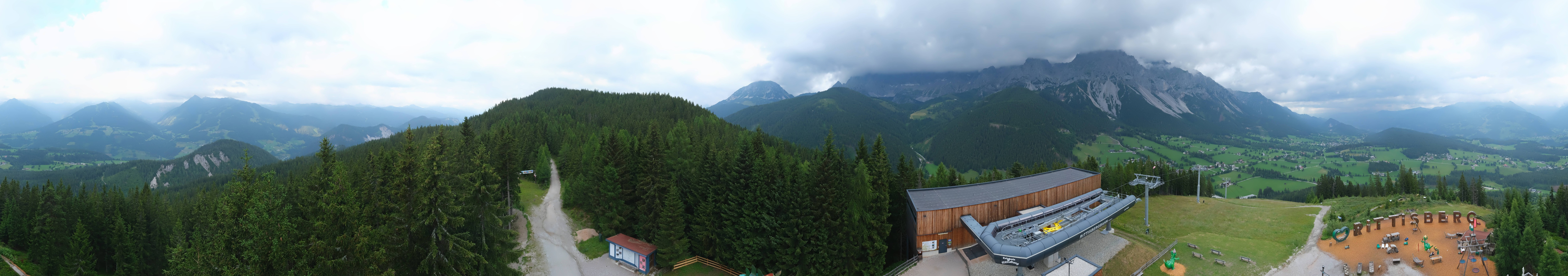 Archiv Foto Webcam Ramsau am Dachstein: Rittisberg