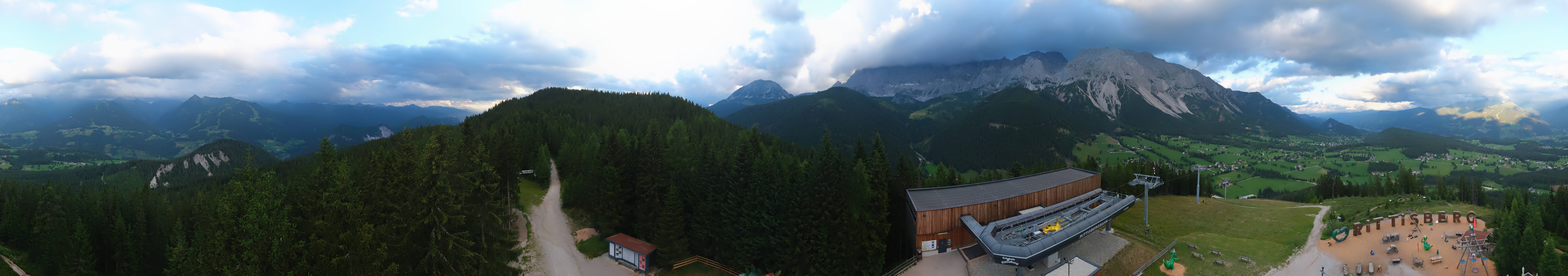 Archiv Foto Webcam Ramsau am Dachstein: Rittisberg