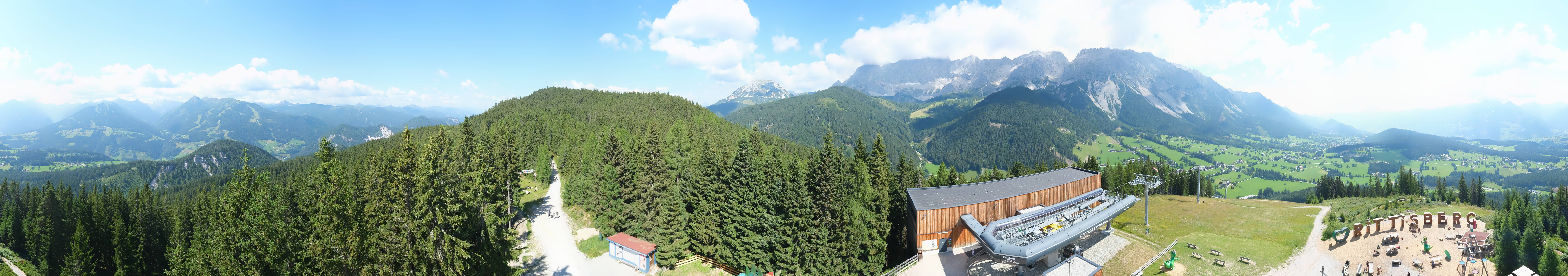 Archived image Webcam Ramsau am Dachstein: Ski area Rittisberg