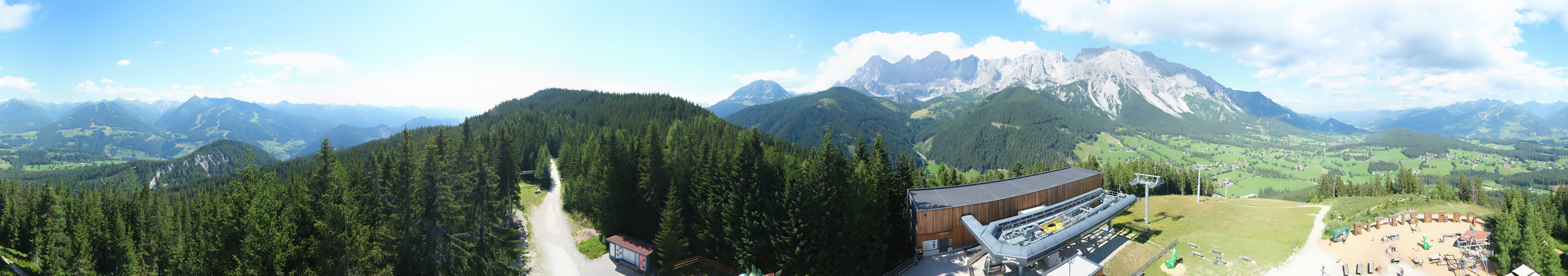 Archived image Webcam Ramsau am Dachstein: Ski area Rittisberg