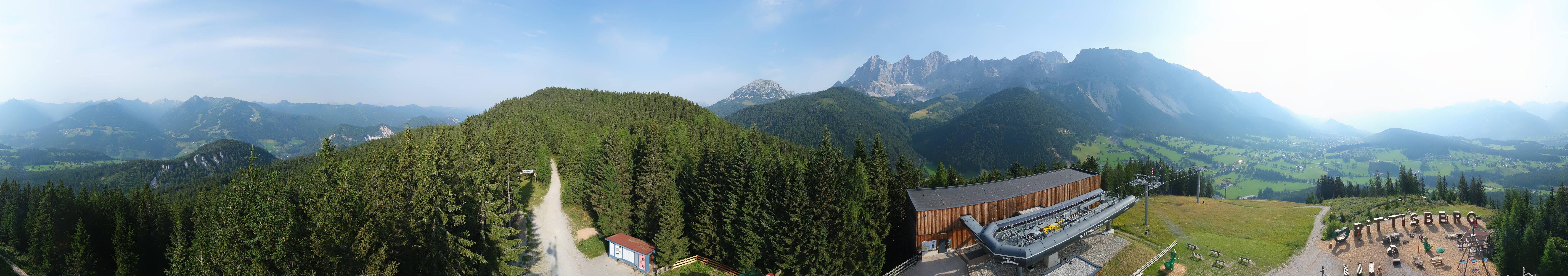 Archived image Webcam Ramsau am Dachstein: Ski area Rittisberg
