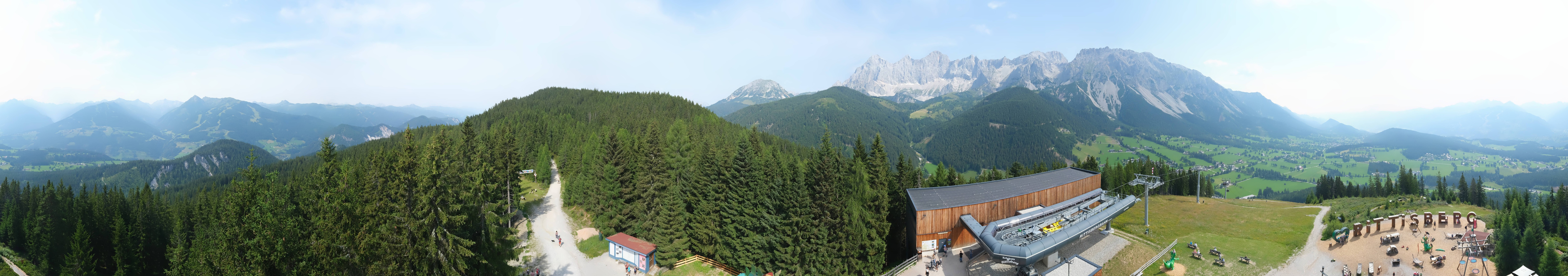 Archived image Webcam Ramsau am Dachstein: Ski area Rittisberg
