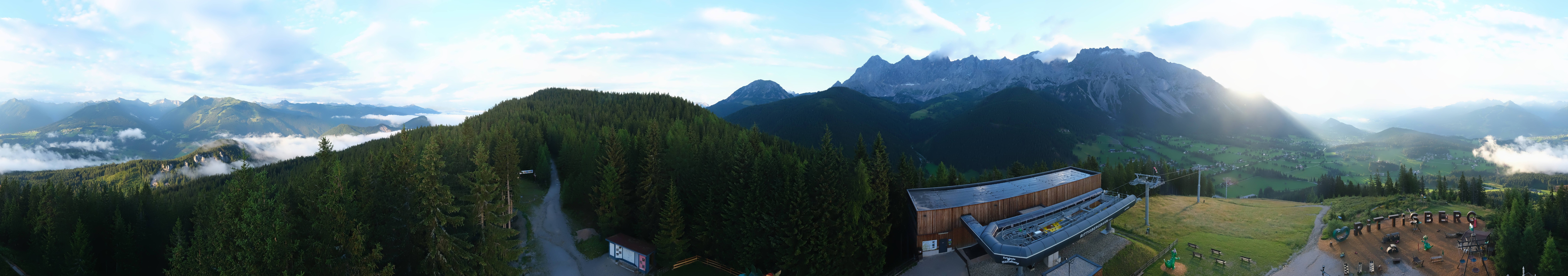 Archiv Foto Webcam Ramsau am Dachstein: Rittisberg