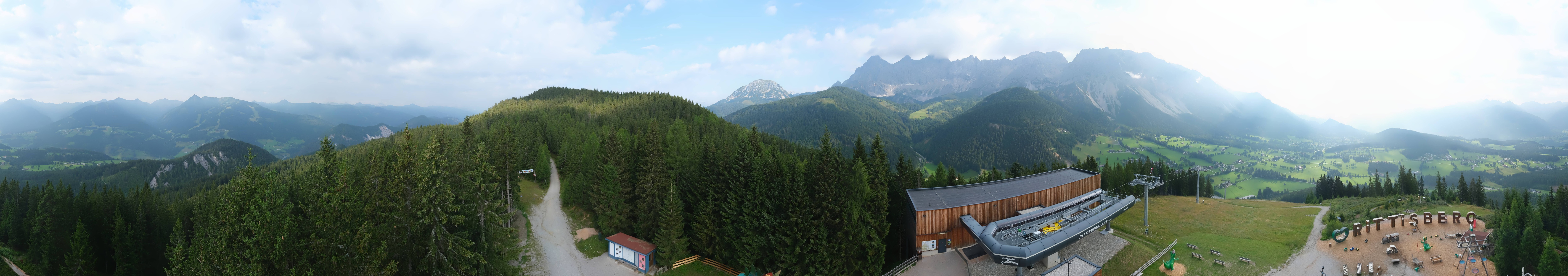 Archived image Webcam Ramsau am Dachstein: Ski area Rittisberg