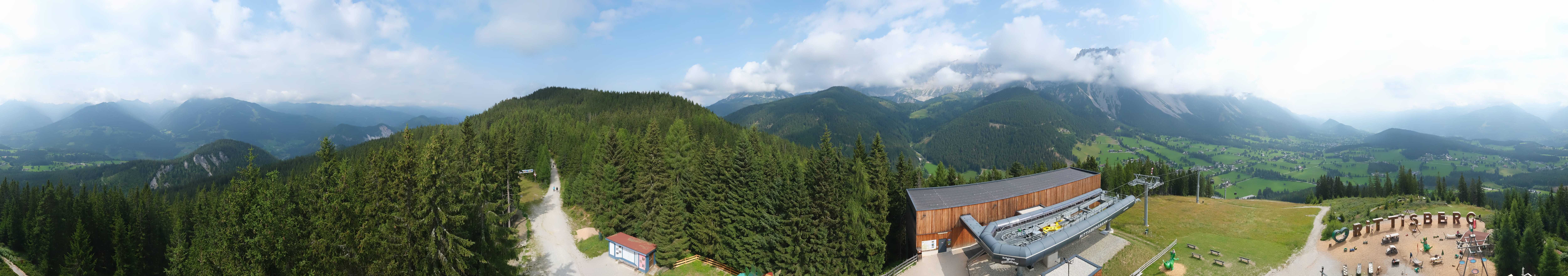 Archived image Webcam Ramsau am Dachstein: Ski area Rittisberg