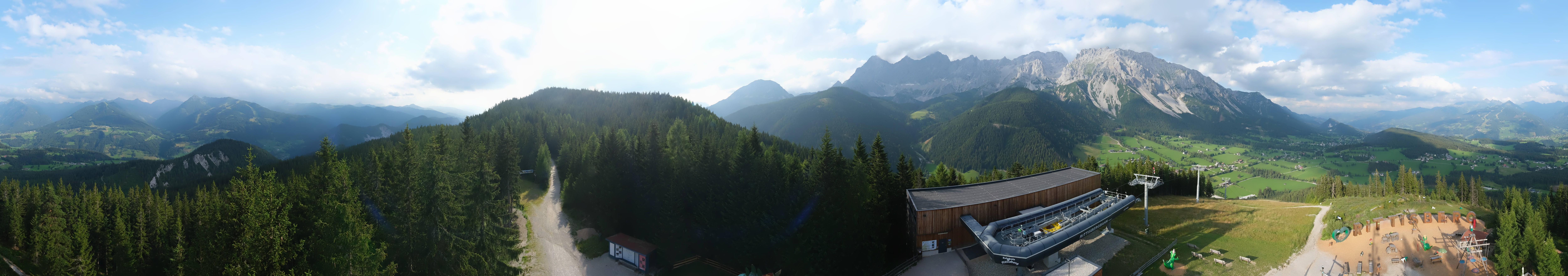 Archived image Webcam Ramsau am Dachstein: Ski area Rittisberg