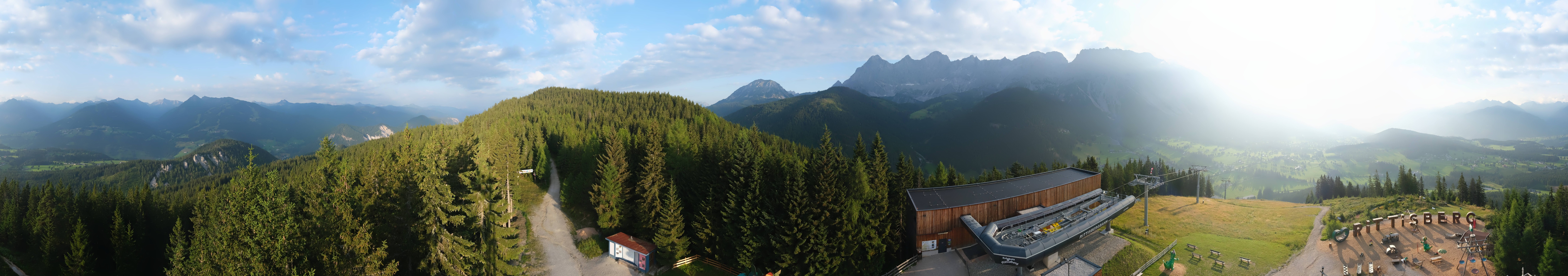 Archiv Foto Webcam Ramsau am Dachstein: Rittisberg