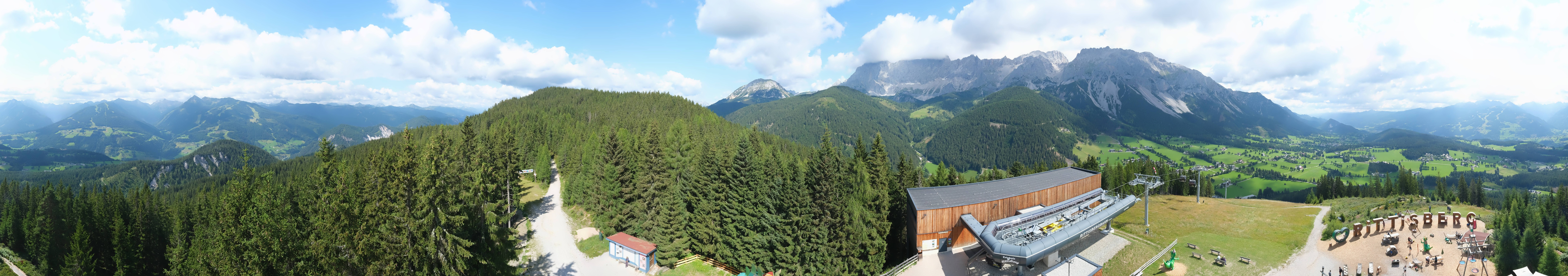 Archived image Webcam Ramsau am Dachstein: Ski area Rittisberg