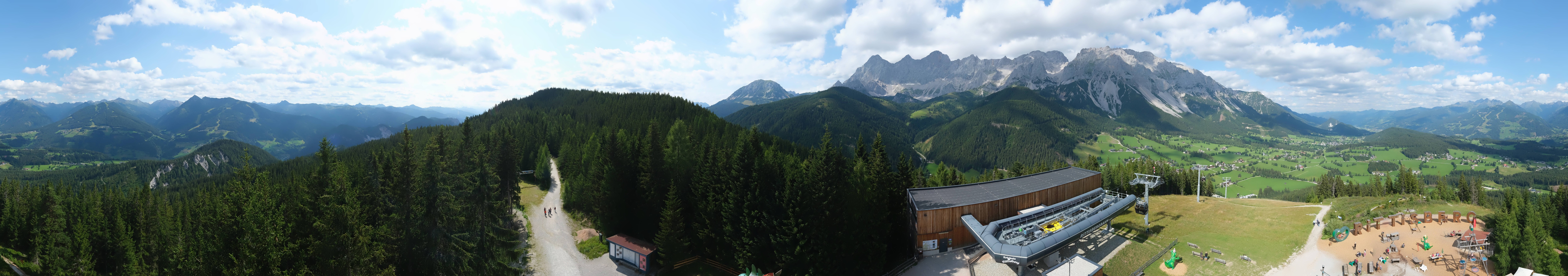 Archived image Webcam Ramsau am Dachstein: Ski area Rittisberg