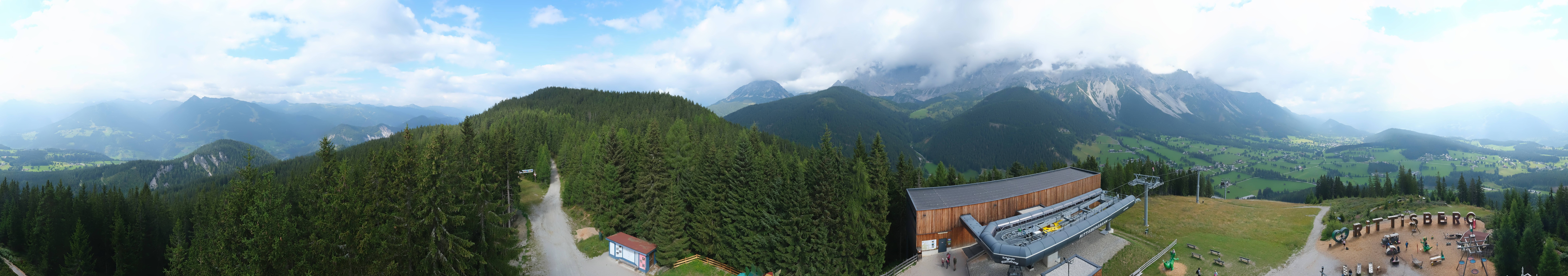 Archiv Foto Webcam Ramsau am Dachstein: Rittisberg