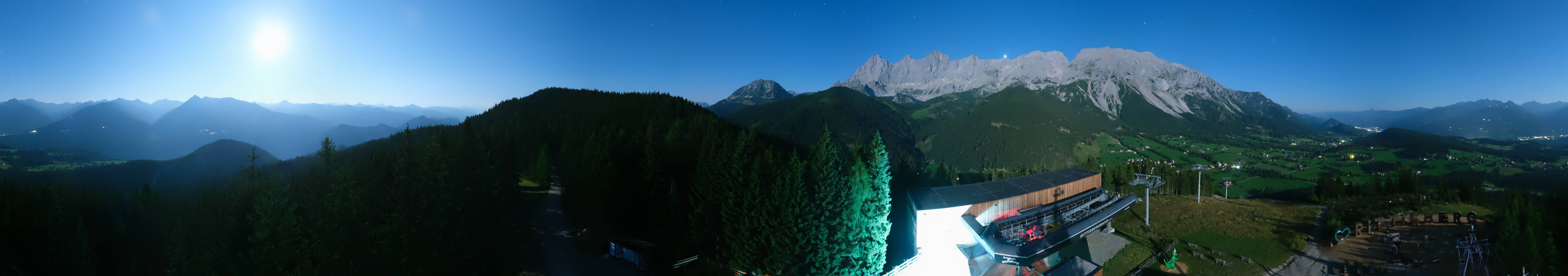 Archiv Foto Webcam Ramsau am Dachstein: Rittisberg