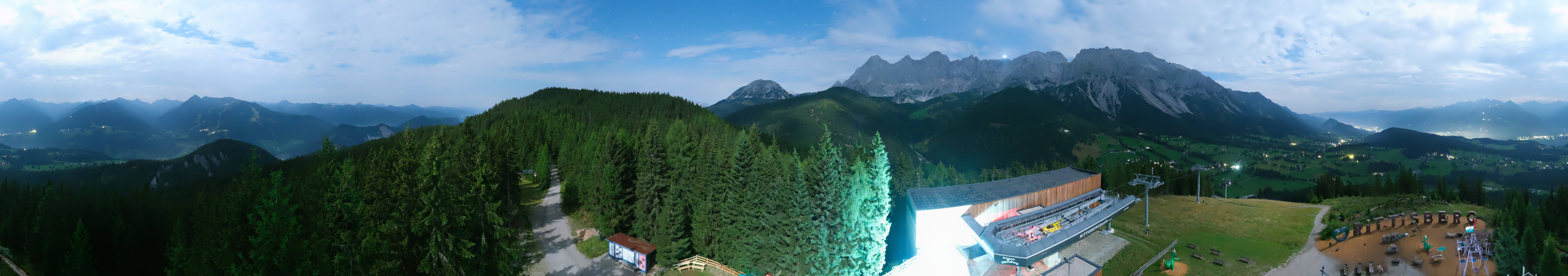 Archiv Foto Webcam Ramsau am Dachstein: Rittisberg