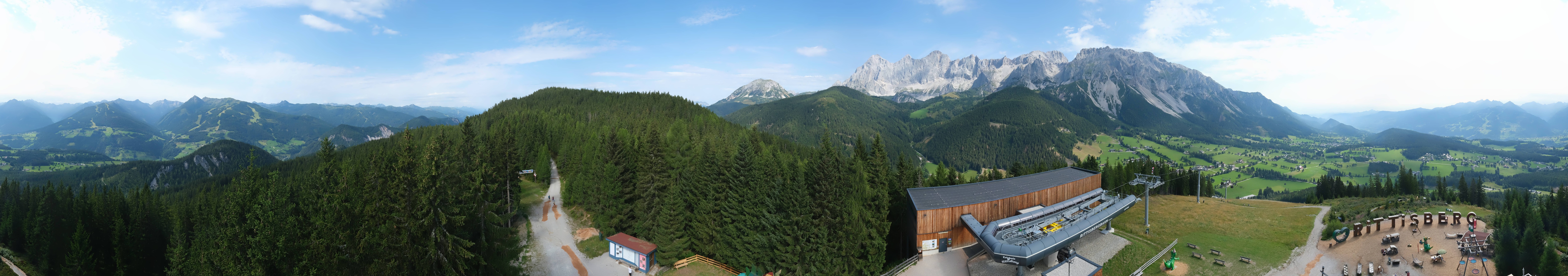 Archiv Foto Webcam Ramsau am Dachstein: Rittisberg