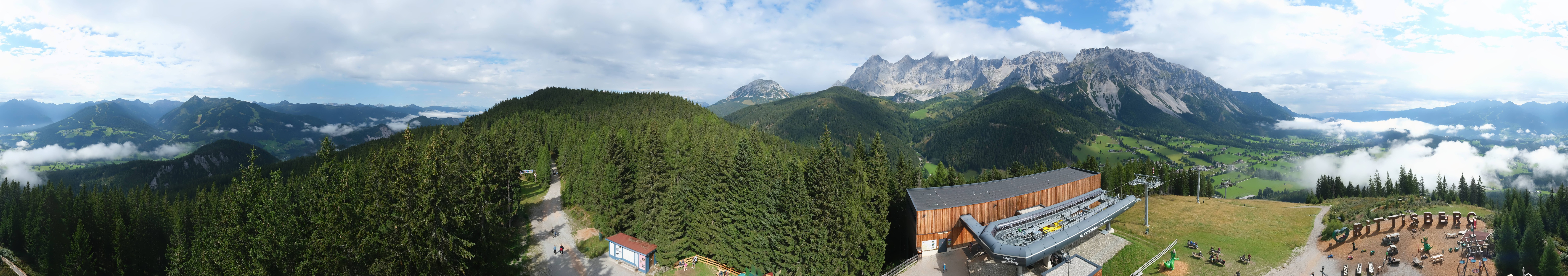 Archiv Foto Webcam Ramsau am Dachstein: Rittisberg