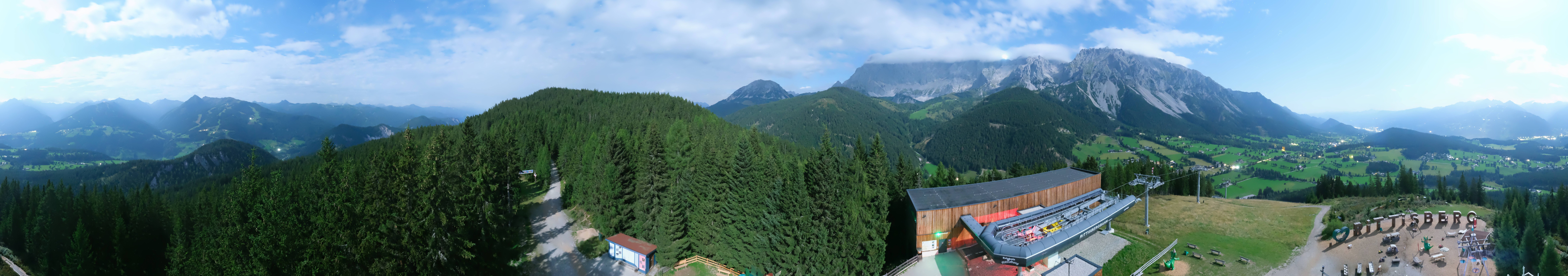 Archiv Foto Webcam Ramsau am Dachstein: Rittisberg