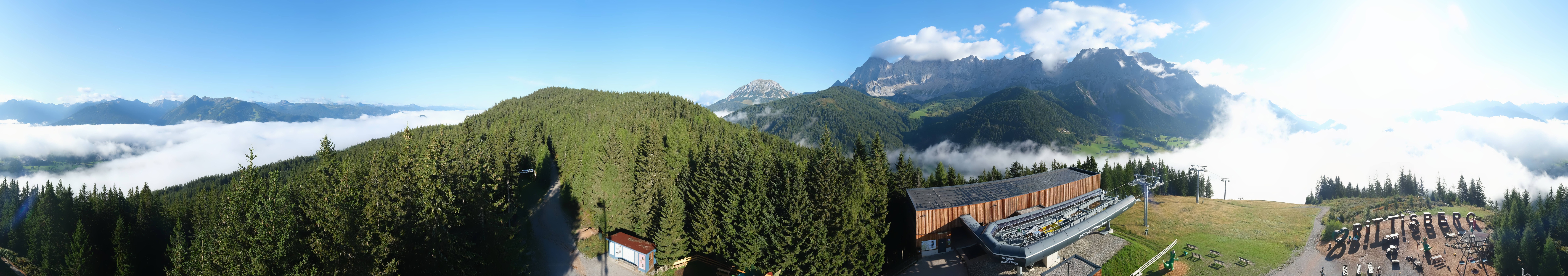 Archived image Webcam Ramsau am Dachstein: Ski area Rittisberg