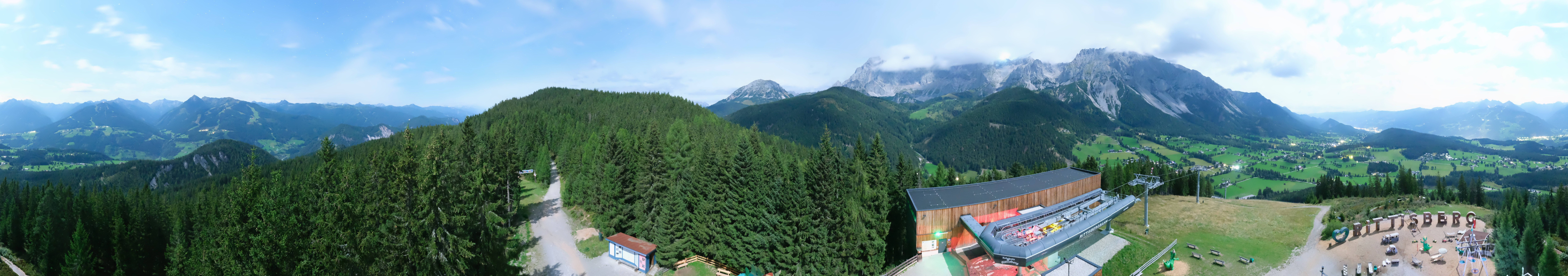 Archived image Webcam Ramsau am Dachstein: Ski area Rittisberg