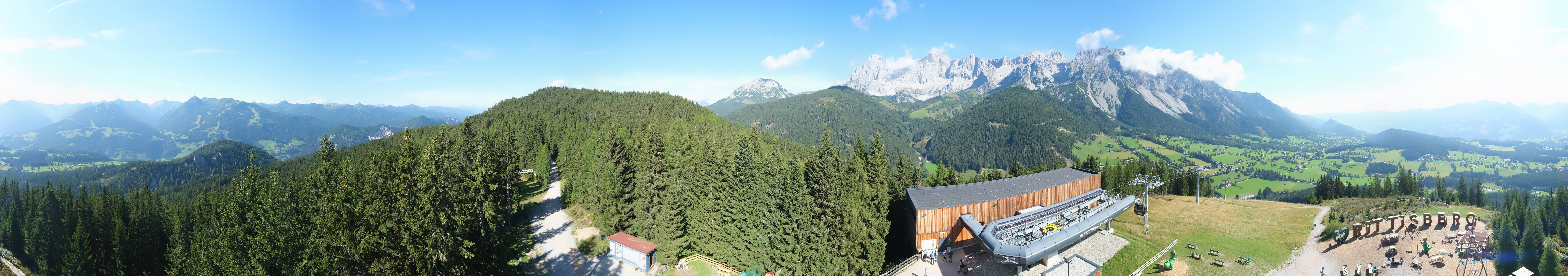 Archived image Webcam Ramsau am Dachstein: Ski area Rittisberg