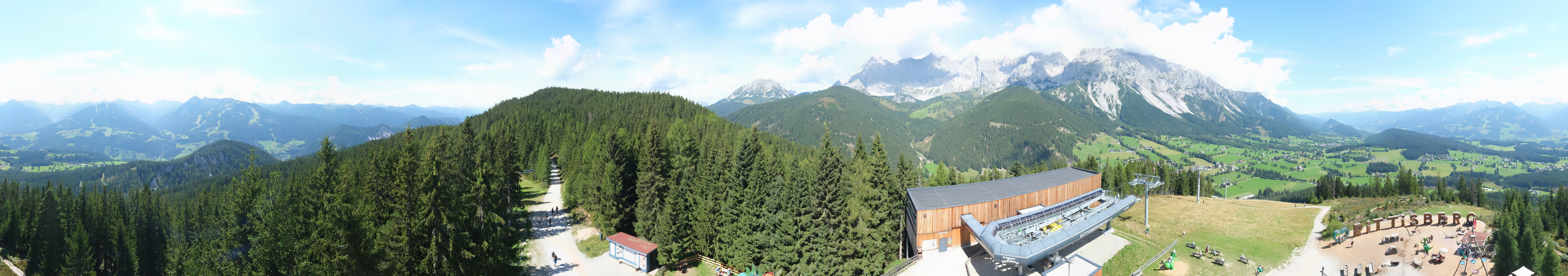 Archived image Webcam Ramsau am Dachstein: Ski area Rittisberg