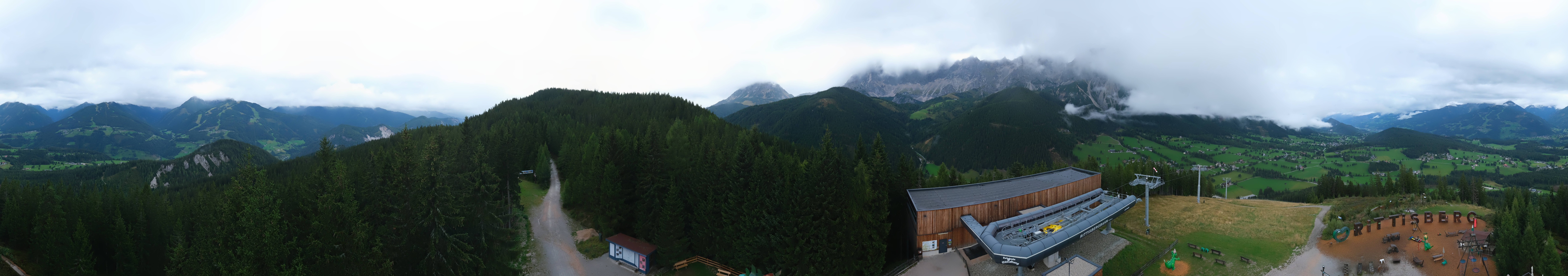 Archived image Webcam Ramsau am Dachstein: Ski area Rittisberg
