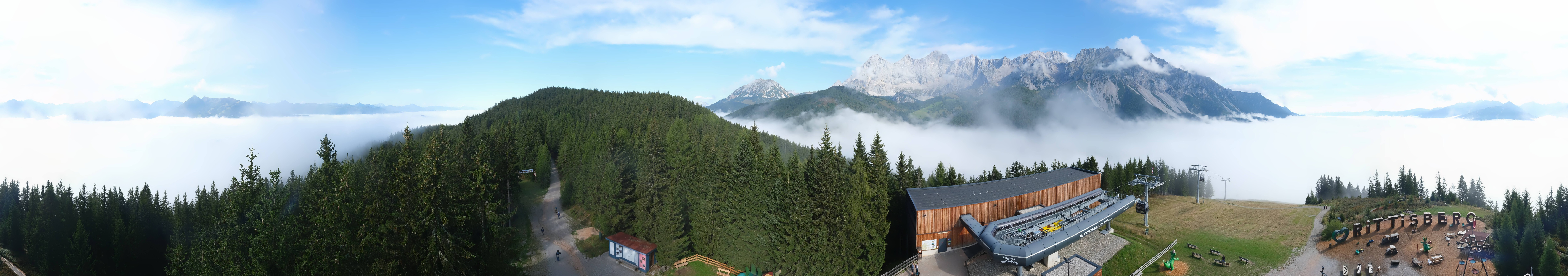 Archiv Foto Webcam Ramsau am Dachstein: Rittisberg