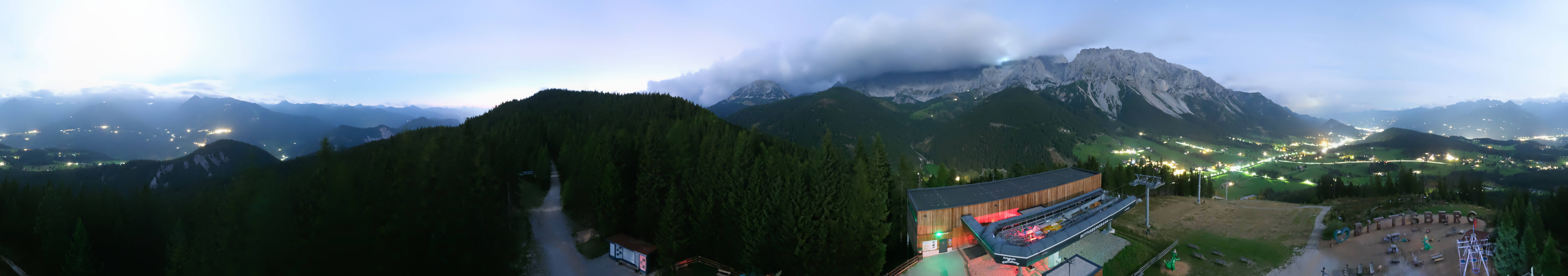 Archived image Webcam Ramsau am Dachstein: Ski area Rittisberg
