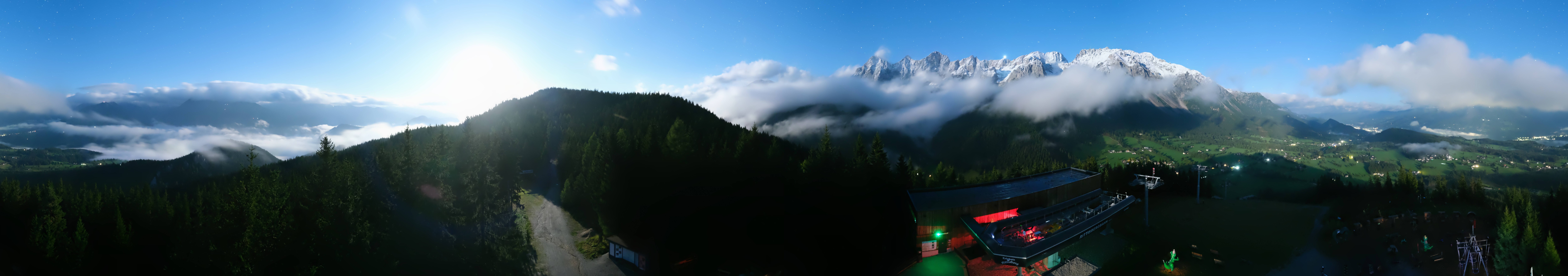 Archived image Webcam Ramsau am Dachstein: Ski area Rittisberg