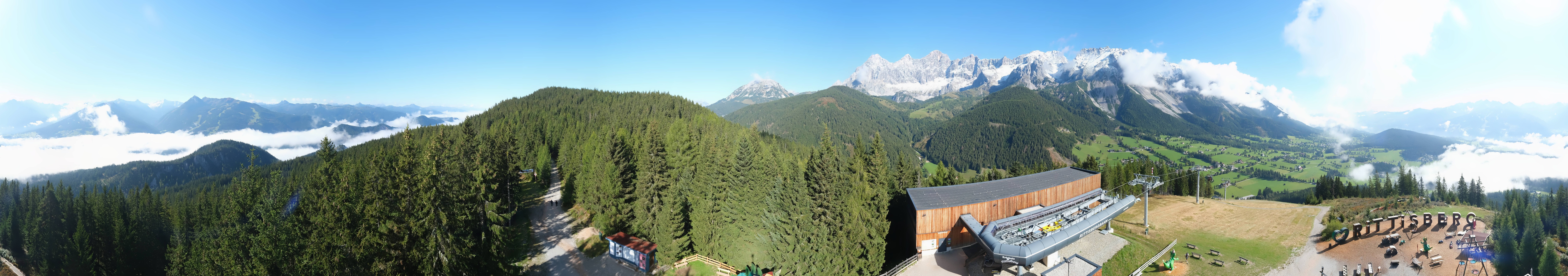 Archiv Foto Webcam Ramsau am Dachstein: Rittisberg
