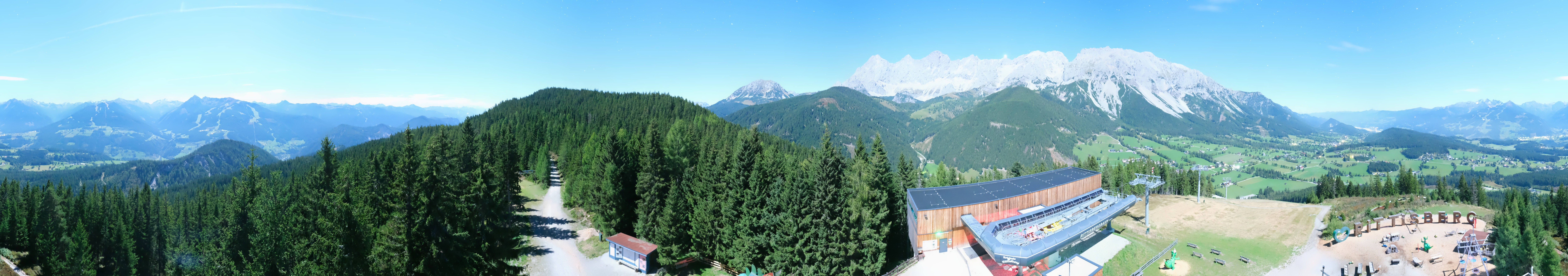 Archived image Webcam Ramsau am Dachstein: Ski area Rittisberg