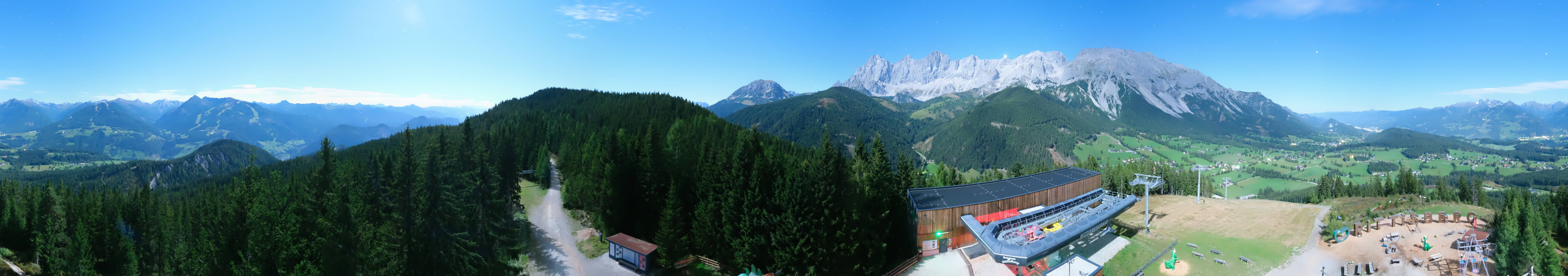 Archived image Webcam Ramsau am Dachstein: Ski area Rittisberg