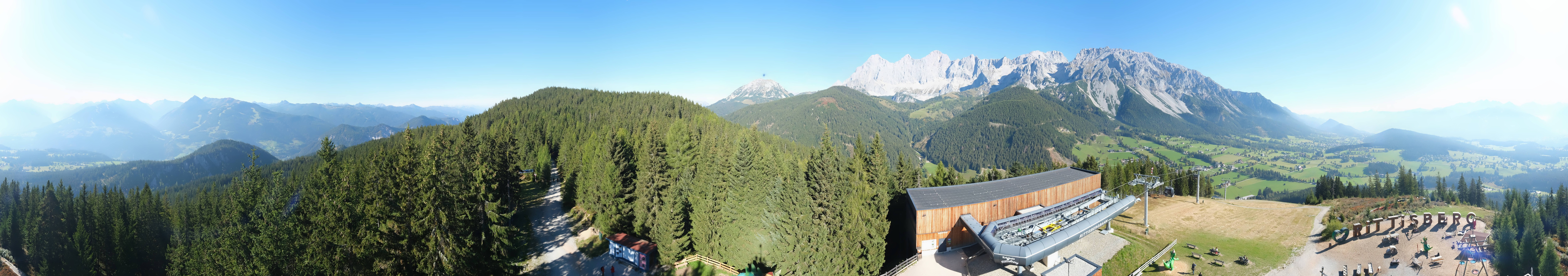 Archived image Webcam Ramsau am Dachstein: Ski area Rittisberg