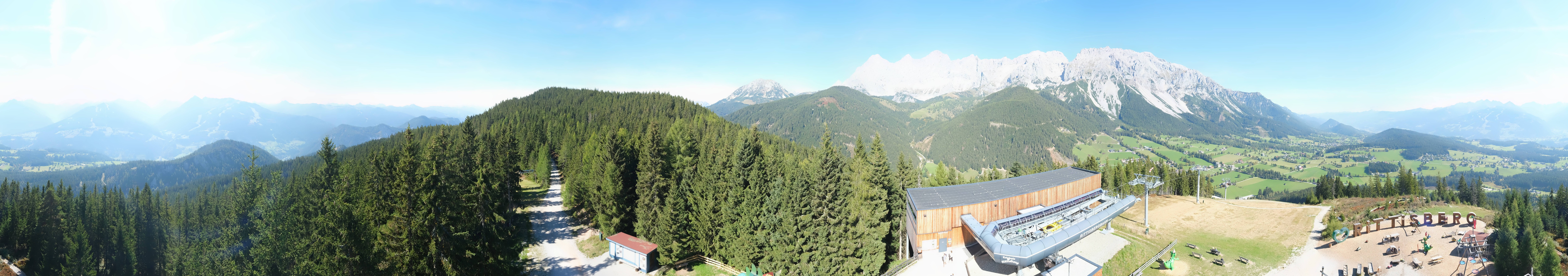 Archived image Webcam Ramsau am Dachstein: Ski area Rittisberg