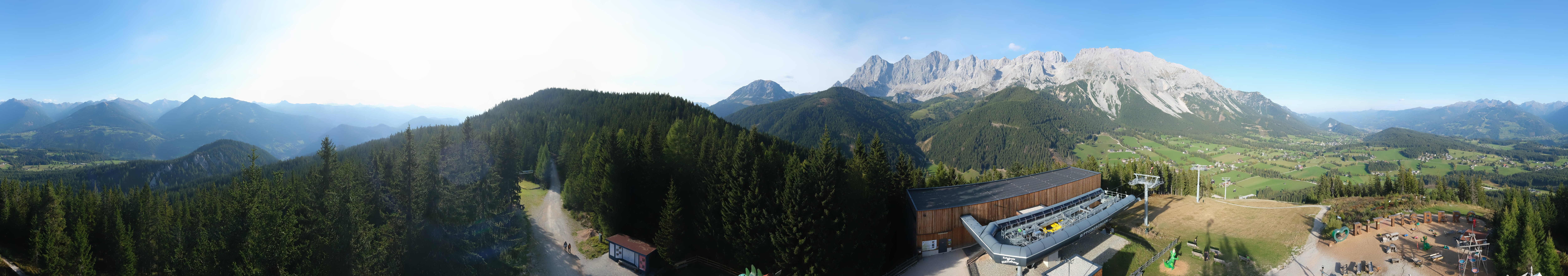 Archived image Webcam Ramsau am Dachstein: Ski area Rittisberg