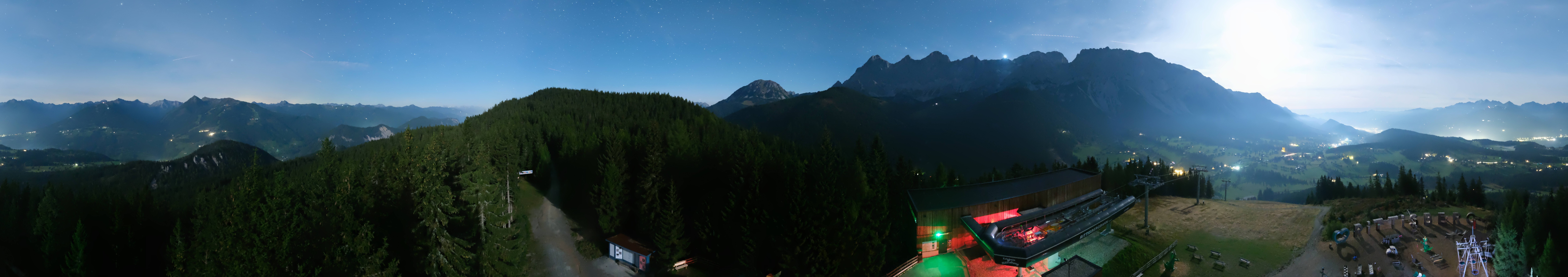 Archived image Webcam Ramsau am Dachstein: Ski area Rittisberg