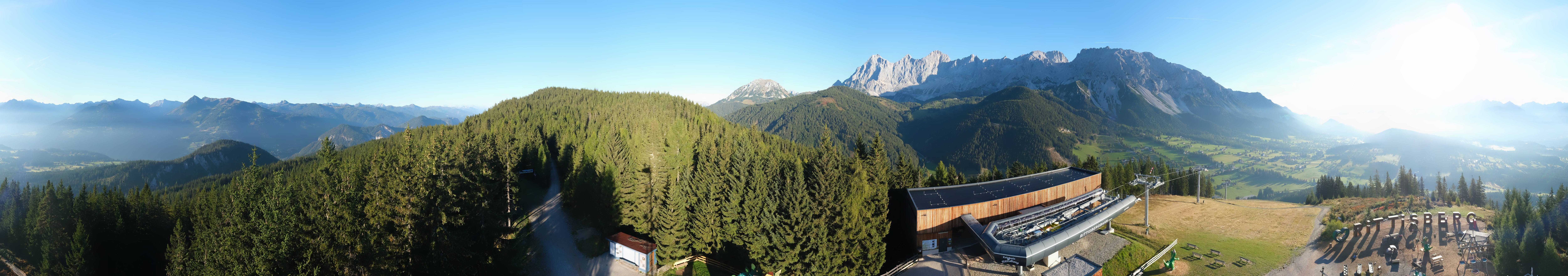 Archived image Webcam Ramsau am Dachstein: Ski area Rittisberg