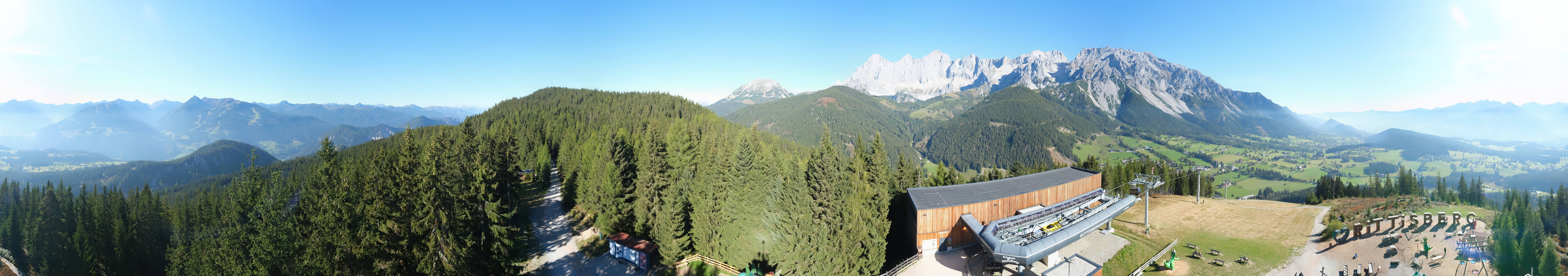 Archived image Webcam Ramsau am Dachstein: Ski area Rittisberg