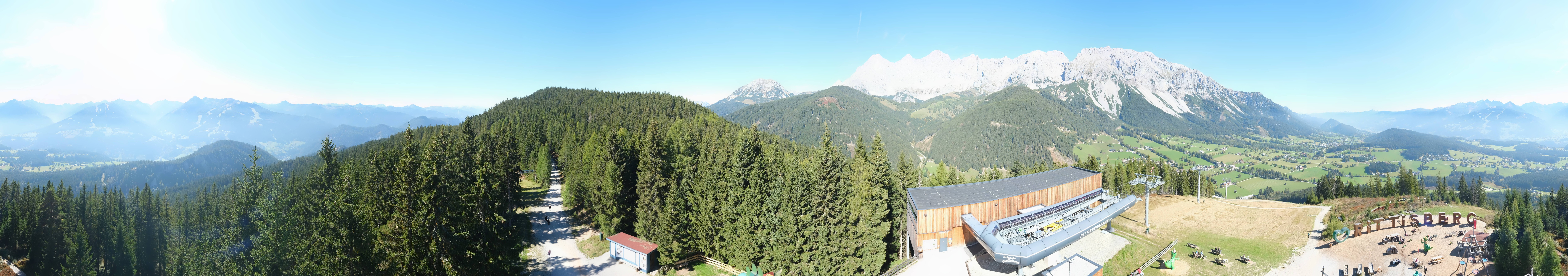 Archived image Webcam Ramsau am Dachstein: Ski area Rittisberg