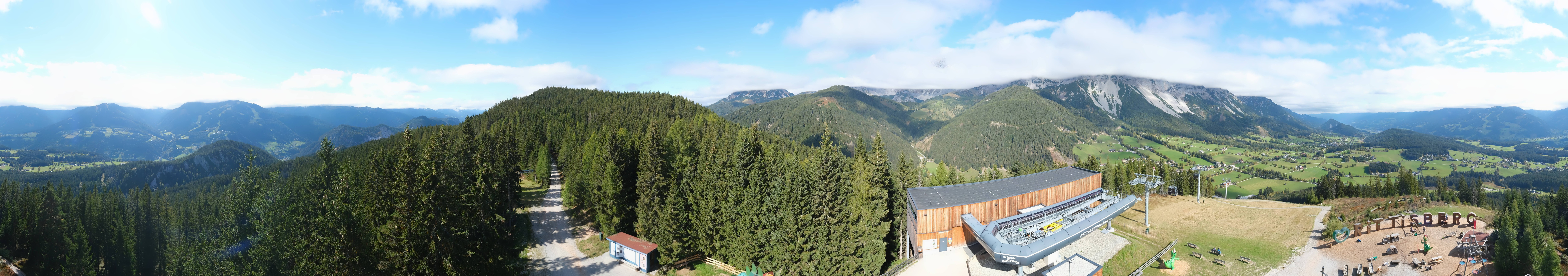 Archived image Webcam Ramsau am Dachstein: Ski area Rittisberg