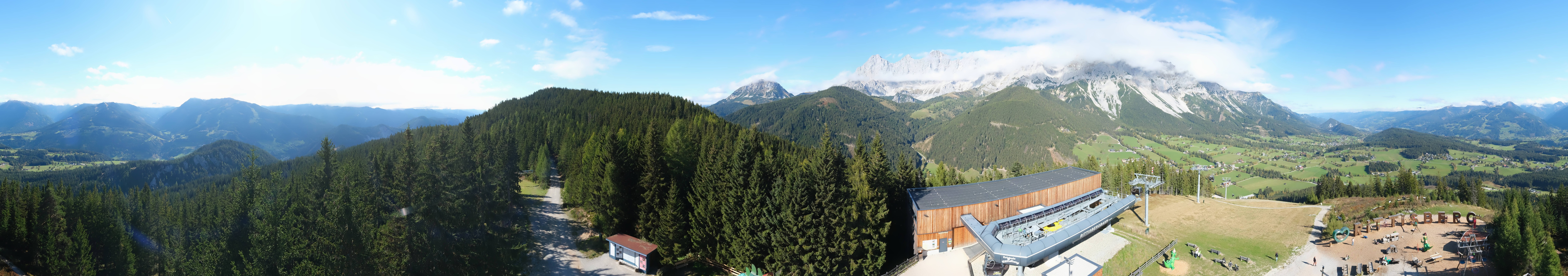 Archived image Webcam Ramsau am Dachstein: Ski area Rittisberg