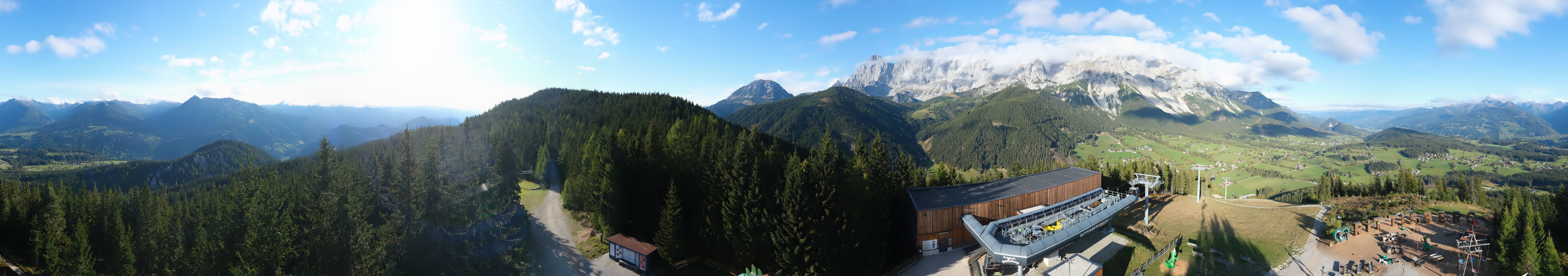 Archived image Webcam Ramsau am Dachstein: Ski area Rittisberg
