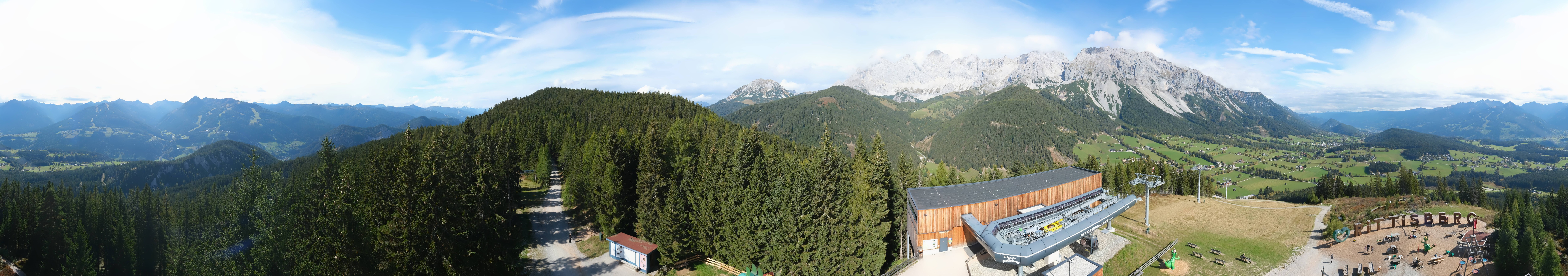 Archived image Webcam Ramsau am Dachstein: Ski area Rittisberg