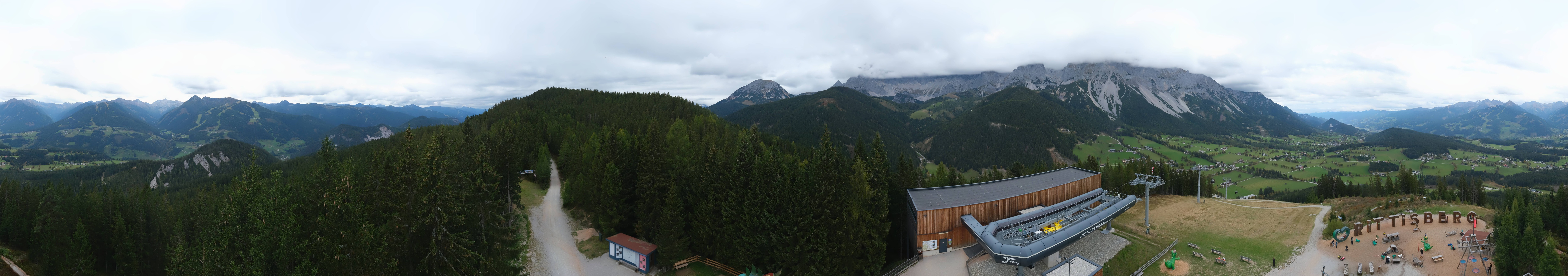 Archived image Webcam Ramsau am Dachstein: Ski area Rittisberg
